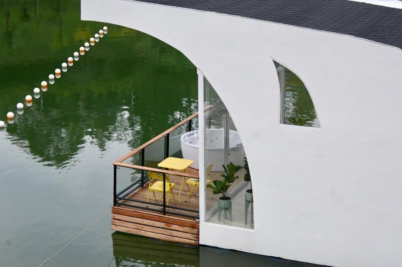 Casa Flotante La Trinidad Hotel Guatape Luaran gambar